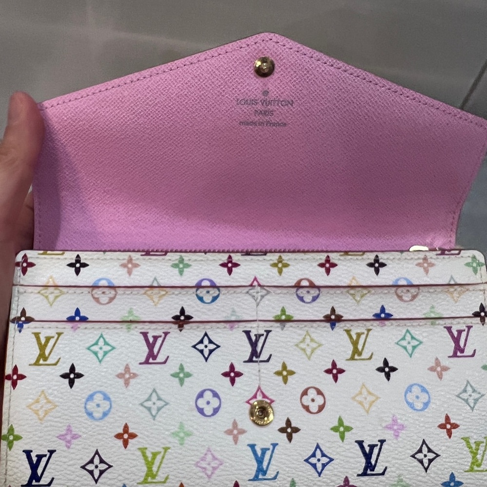 Authentic Louis Vuitton Multi Color Long Wallet - Picture 7 of 12